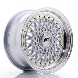 Felgi aluminiowe JR Wheels JR9 15x7 ET20 4x100/108 Silver w/Machined Lip