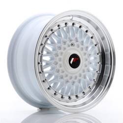 Felgi aluminiowe JR Wheels JR9 15x7 ET20 4x100/108 White w/Machined Lip