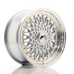 Felgi aluminiowe JR Wheels JR9 16x7,5 ET25 4x100/108 Silver w/Machined Lip