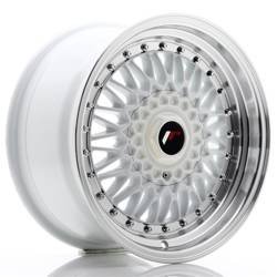 Felgi aluminiowe JR Wheels JR9 16x8 ET25 4x100/108 White w/Machined Lip