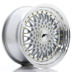 Felgi aluminiowe JR Wheels JR9 16x8 ET25 5x100/114,3 Silver w/Machined Lip