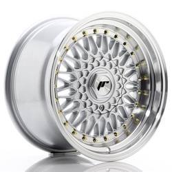 Felgi aluminiowe JR Wheels JR9 16x9 ET20 4x100/108 Silver w/Machined Lip