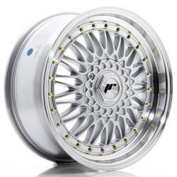 Felgi aluminiowe JR Wheels JR9 17x7,5 ET20 4x100/108 Silver w/Machined Lip