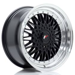 Felgi aluminiowe JR Wheels JR9 17x8,5 ET20 4x100/108 Gloss Black w/Machined Lip
