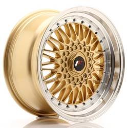 Felgi aluminiowe JR Wheels JR9 17x8,5 ET20 4x100/108 Gold w/Machined Lip