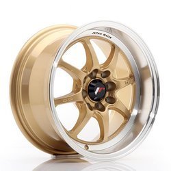 Felgi aluminiowe JR Wheels TF2 15x7,5 ET30 4x100/114 Gold