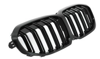 GRILL (NERKI) BMW 1 F40 F41 19- DOUBLE GLOSS BLACK