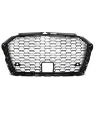 GRILL P. AUDI A3 8V 17- RS3 STYLE GLOSSY BLACK