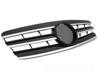 Grill Mercedes W203 00-07 CL Style Black Chrome