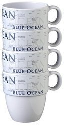 Kubki z melaminy Blue Ocean - Brunner