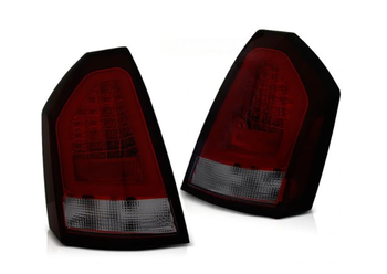 LAMPY DIODOWE CHRYSLER 300C 05-08 RED SMOKE LED