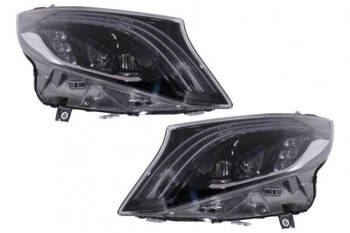 LAMPY LEDOWE MERCEDES V-CLASS W447 16-20 BLACK