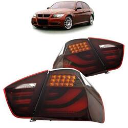 LAMPY TYLNE LED BMW E90 05-08 SEDAN RED SMOKE