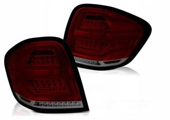 Lampy Mercedes M-klasa w164 05-08 red smoke led