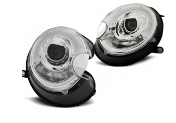 Lampy Reflektory Mini Cooper 06-14 Chrome Led