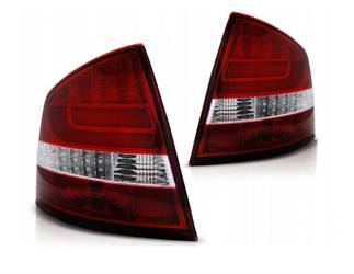 Lampy diodowe Skoda Octavia ii 04- red led bar