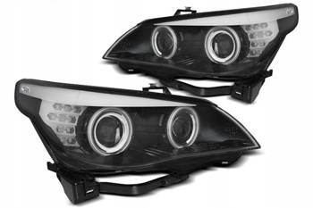 Lampy przednie BMW E60/E61 03-07 Angle Eyes CCFL B