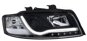 Lampy przednie reflektory Audi A4 B6 BLACK LIGHT T