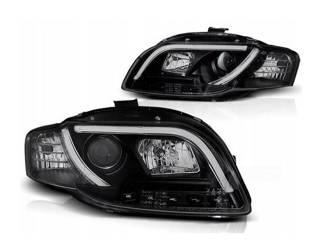 Lampy przednie reflektory Audi A4 B7 04-08 Tube Bl