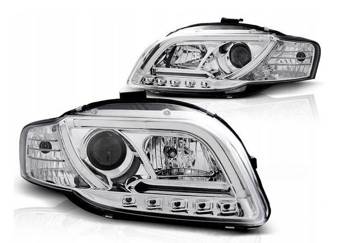Lampy przednie reflektory Audi A4 B7 04-08 Tube Ch