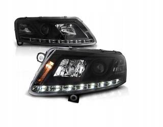 Lampy przednie reflektory Audi A6 C6 BLACK XENON h