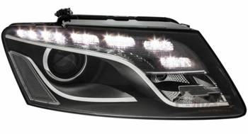 Lampy przednie reflektory Audi Q5 08-12 Daylight b