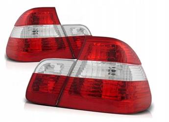 Lampy tył clear BMW E46 sedan RED WHITE DEPO