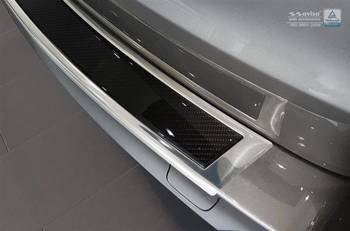 Nakładka na zderzak tylny do BMW serii X5 F15 Carbon Fiber + Stal