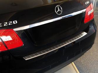 Nakładka na zderzak tylny do Mercedes W212 E klasa (Stal)