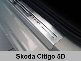 Nakładki progowe Skoda Citigo 5D. 2/22941