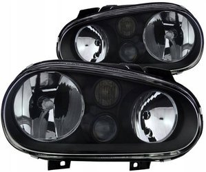 Reflektory przednie VW Golf IV BLACK