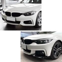 SPLITERY BMW F32 F33 F36 M-TECH GLOSSY BLACK