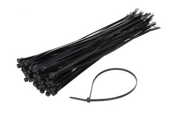 Taśmy kablowe czarne 3,6x150mm - 100 szt.