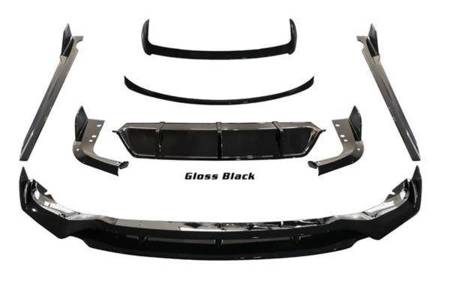 AERO BODY KIT BMW X5 G05 18- M-TECH GLOSSY BLACK