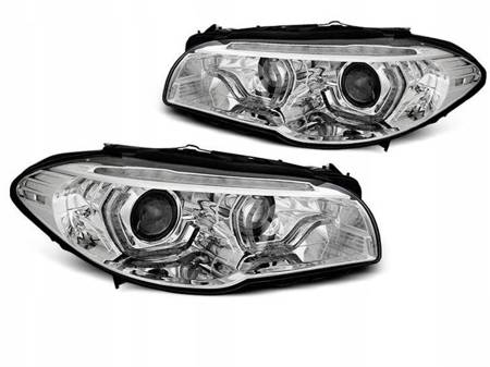 BMW F10/F11 10-13 AE LED CHROME SEQ DRL XENON