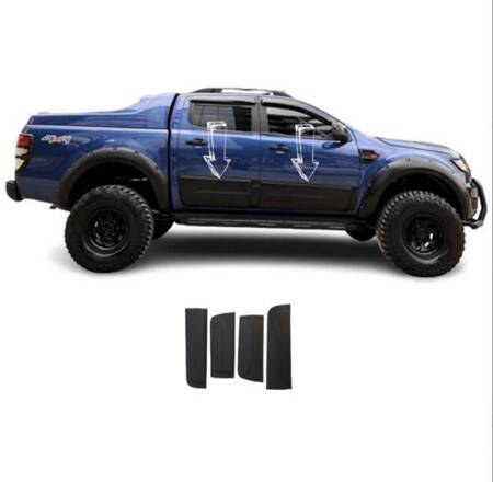 BOCZNE OSŁONY DRZWI FORD Ranger T6-T7-T8 2012-2022