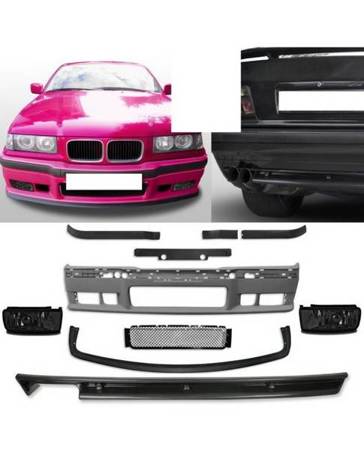 BODY KIT BMW E36 91-98 ZDERZAK HALOGENY DYFUZOR