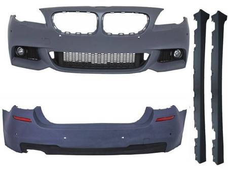 BODY KIT BMW F10 10-13 M-TECHNIK PDC SRA HALOGENY