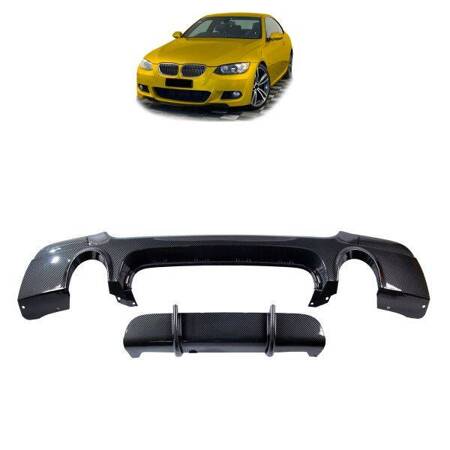 DYFUZOR BMW E92 E93 06-13 LOOK CARBON -O---O-