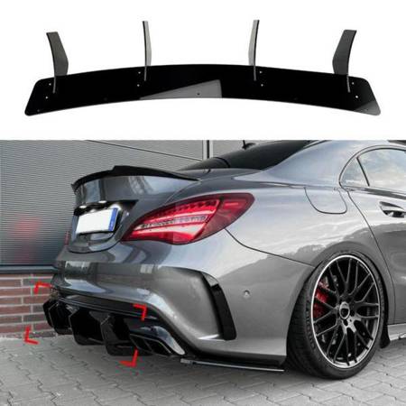 DYFUZOR TYLNY MERCEDES C117 X117 CLA A45 AMG