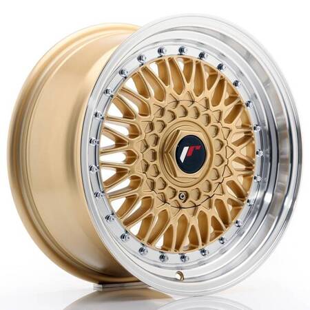 Felgi aluminiowe JR Wheels JR9 16x7,5 ET25 BLANK Gold w/Machined Lip