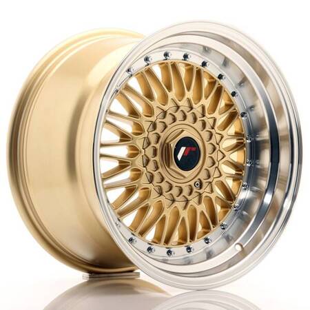 Felgi aluminiowe JR Wheels JR9 17x10 ET20 BLANK Gold w/Machined Lip