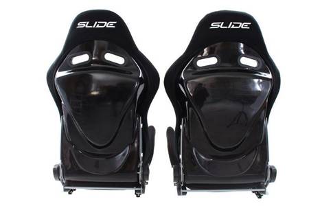 Fotel sportowy SLIDE X3 material Black S