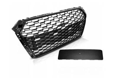 GRILL ATRAPA SPORT BLACK do AUDI A4 B9 15-19