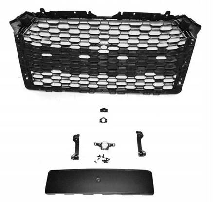 GRILL ATRAPA SPORT BLACK do AUDI A4 B9 15-19