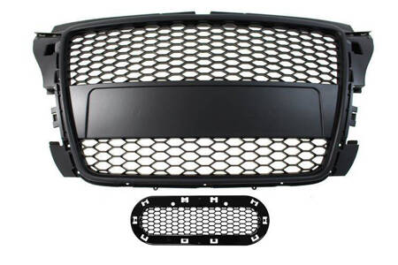 GRILL AUDI A3 8P RS-STYLE GLOSS BLACK (07-12)