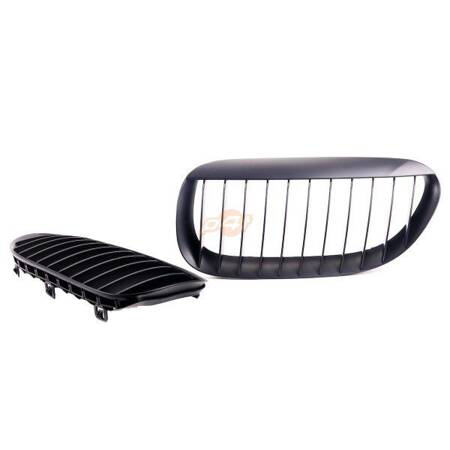 GRILL BMW 6 E63 E64 03-10 SINGLE MATT BLACK