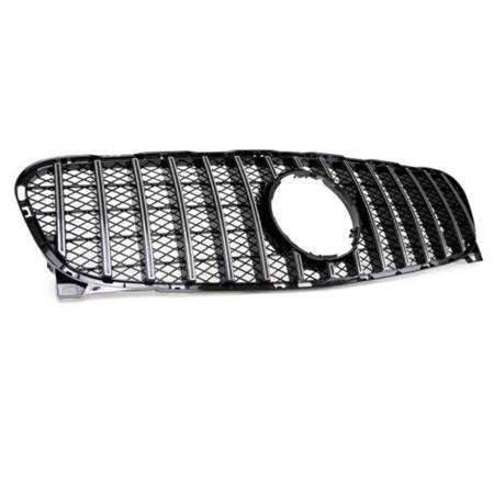 GRILL MERCEDES GLA 13-16 PANAMERICANA BLACK CHROM