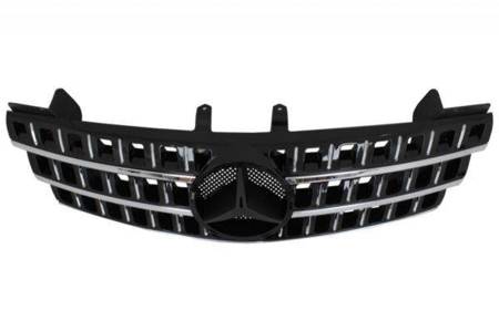 GRILL MERCEDES W164 05-08 SPORT BLACK CHROME