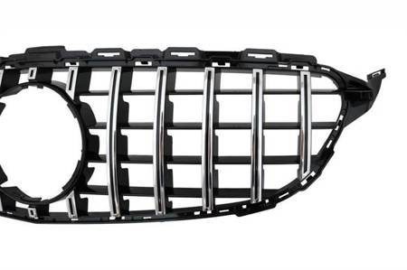 GRILL MERCEDES W205 14- GTR PANAMERICAN CHROM 360